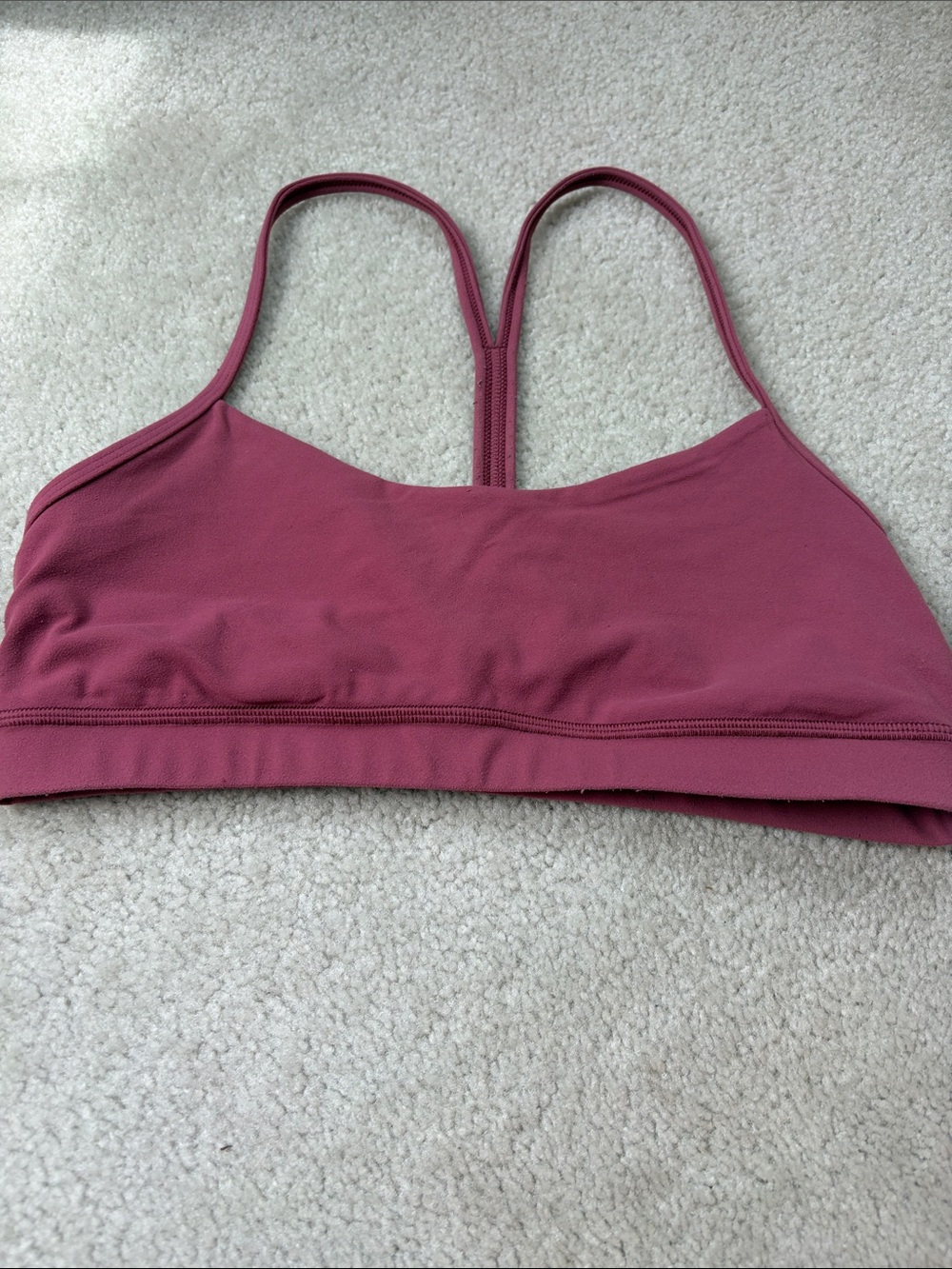 Lululemon mauve bra